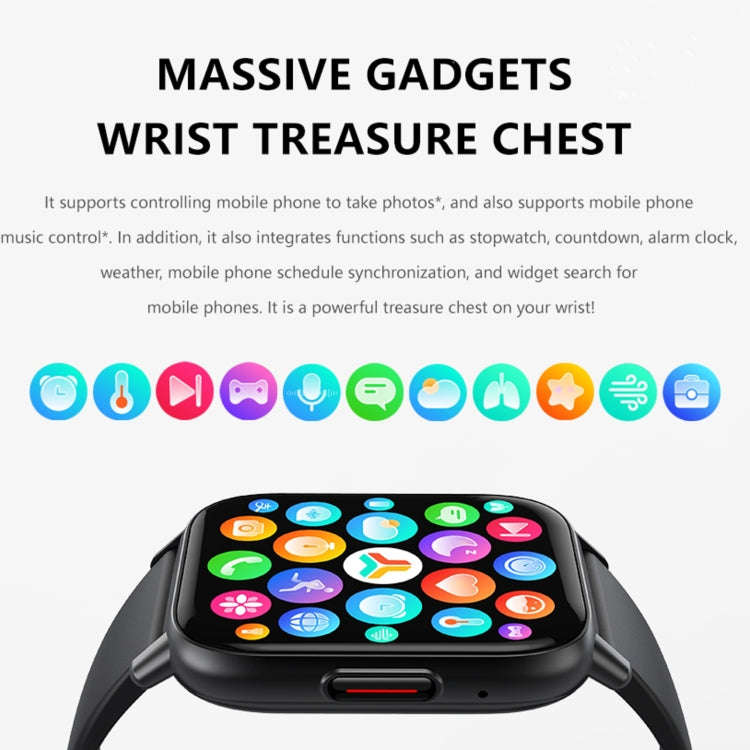 DM05 1.83 inch BT5.2 Smart Sport Watch, Support Sleep / Heart Rate / Blood Oxygen / Temperature /...