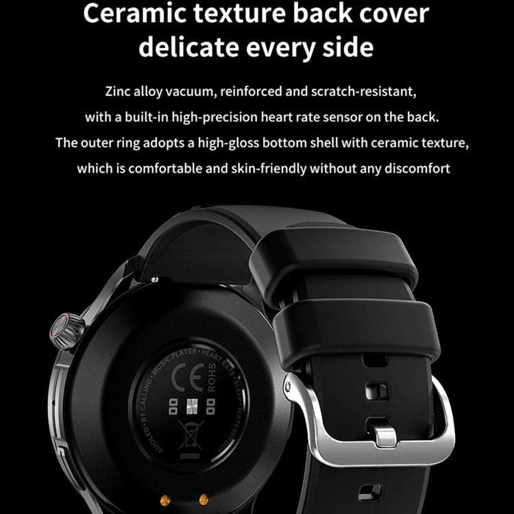 J45 1.43 inch BT5.1 Smart Sport Watch, Support Sleep / Heart Rate / Blood Oxygen / Blood Pressure...
