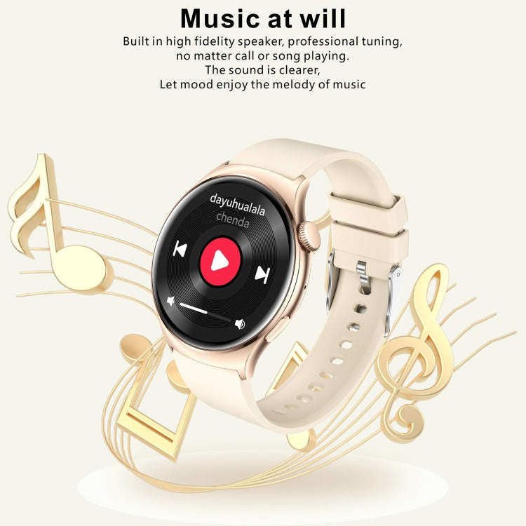 QX10 1.43 inch BT5.2 Smart Sport Watch, Support Sleep / Heart Rate / Blood Oxygen / Blood Pressur...