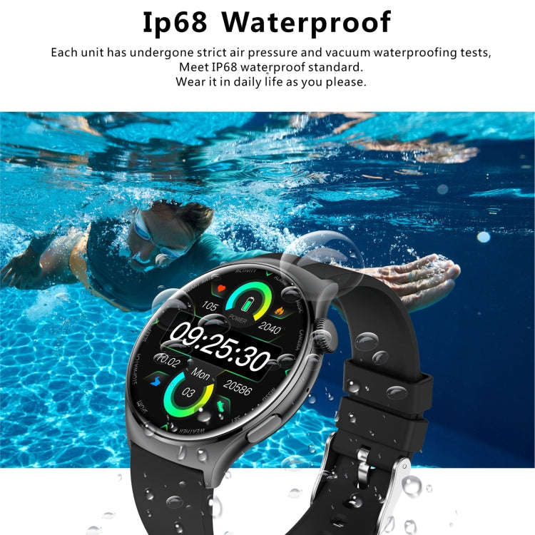 QX10 1.43 inch BT5.2 Smart Sport Watch, Support Sleep / Heart Rate / Blood Oxygen / Blood Pressur...