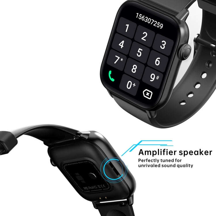 QS08 PRO 1.83 inch BT5.2 Smart Sport Watch, Support Sleep / Heart Rate / Blood Oxygen / Temperatu...