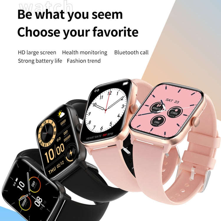 QS11 1.91 inch BT5.2 Smart Sport Watch, Support Sleep / Heart Rate / Blood Oxygen / Temperature /...