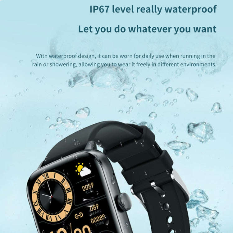 QS11 1.91 inch BT5.2 Smart Sport Watch, Support Sleep / Heart Rate / Blood Oxygen / Temperature /...