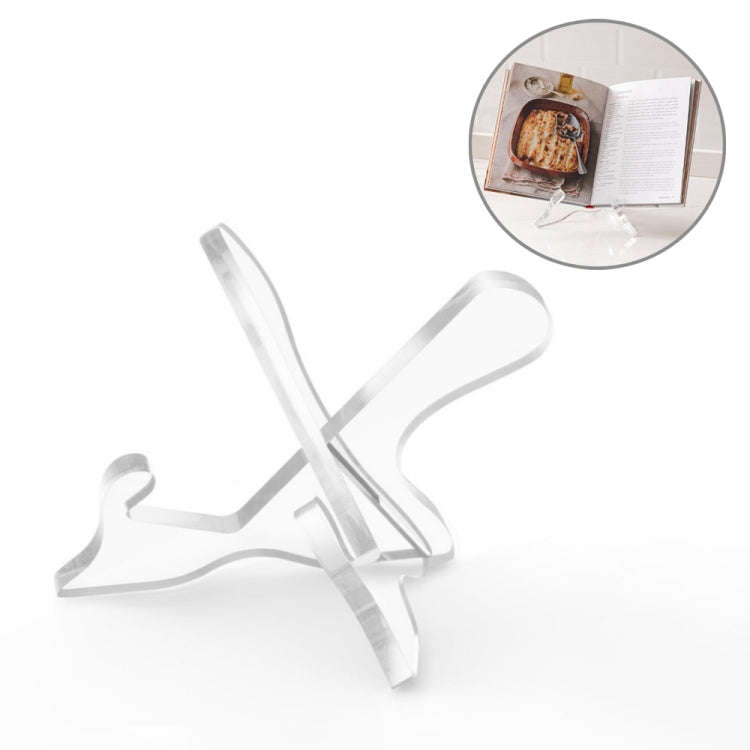Acrylic Book Reading Stand Recipe Stand