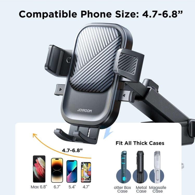 JOYROOM JR-OK6 Mechanical Car Phone Mount(Black)
