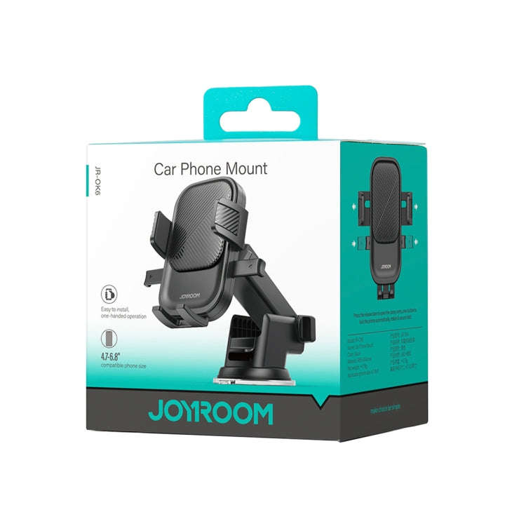 JOYROOM JR-OK6 Mechanical Car Phone Mount(Black)