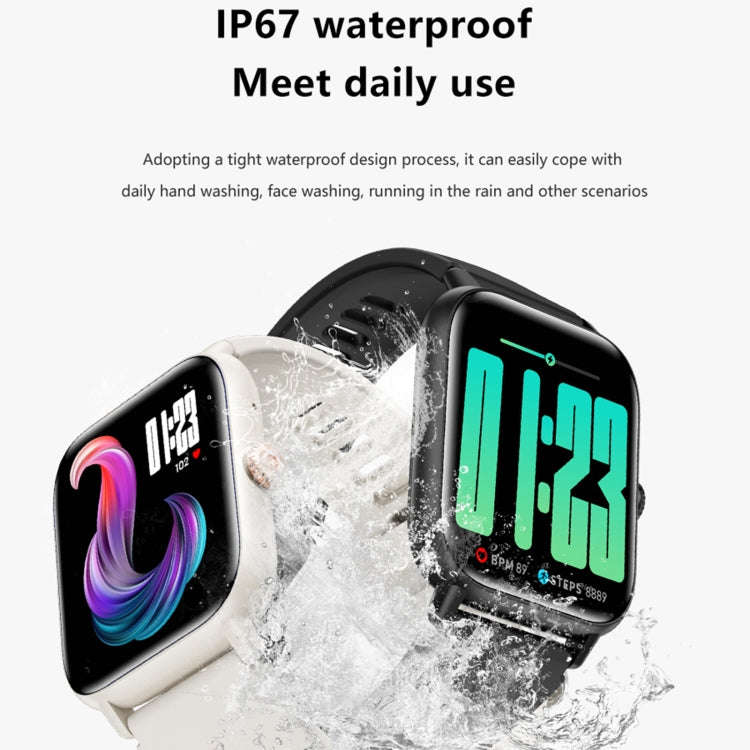 QS13 1.83 inch BT5.2 Smart Sport Watch, Support Bluetooth Call / Sleep / Blood Sugar / Blood Oxyg...