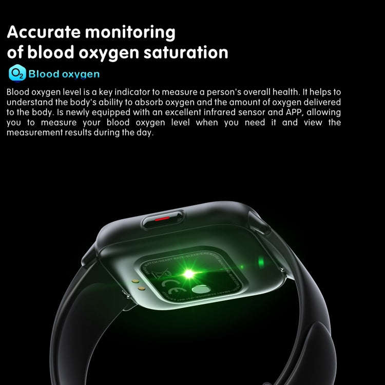 QS16 Pro 1.83 inch BT5.0 Smart Sport Watch, Support Bluetooth Call / Sleep / Blood Oxygen / Tempe...