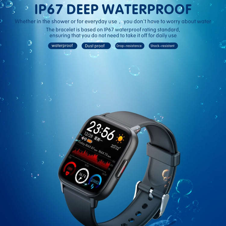 QS16 Pro 1.83 inch BT5.0 Smart Sport Watch, Support Bluetooth Call / Sleep / Blood Oxygen / Tempe...