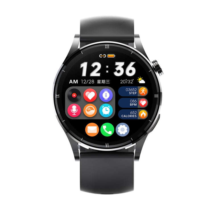 DM14 1.32 inch BT5.2 Smart Sport Watch, Support Bluetooth Call / Sleep / Blood Oxygen / Temperatu...