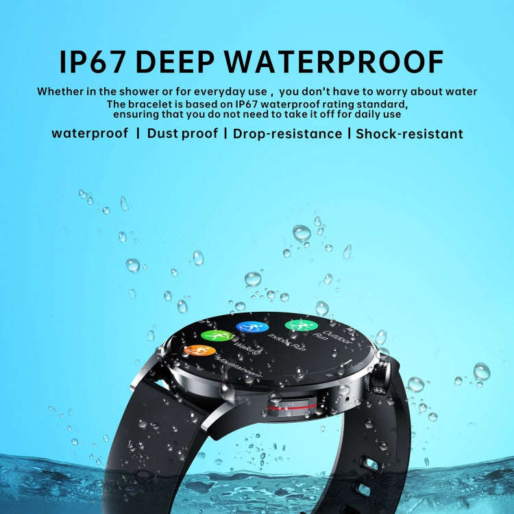 DM14 1.32 inch BT5.2 Smart Sport Watch, Support Bluetooth Call / Sleep / Blood Oxygen / Temperatu...