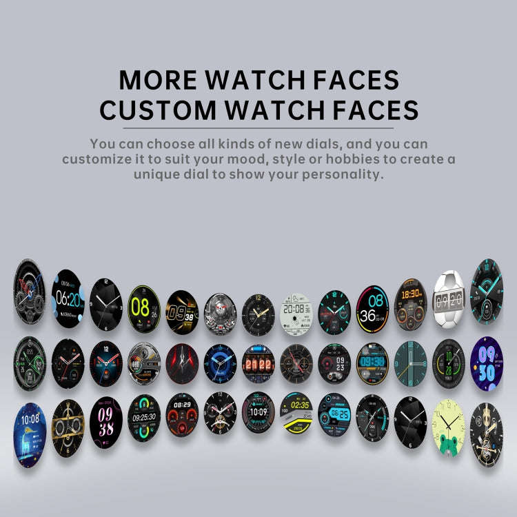 DM14 1.32 inch BT5.2 Smart Sport Watch, Support Bluetooth Call / Sleep / Blood Oxygen / Temperatu...
