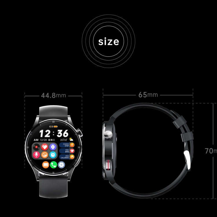 DM14 1.32 inch BT5.2 Smart Sport Watch, Support Bluetooth Call / Sleep / Blood Oxygen / Temperatu...