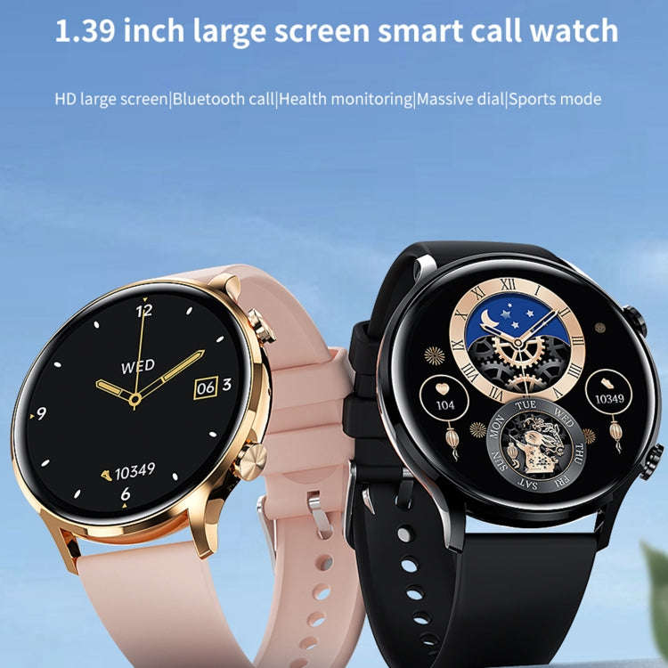 QS40 1.39 inch BT5.2 Smart Sport Watch, Support Bluetooth Call / Sleep / Blood Oxygen / Temperatu...