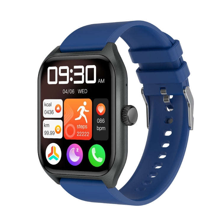 Qx5 1.96 inch BT5.2 Smart Sport Watch, Support Bluetooth Call / Sleep / Blood Oxygen / Temperatur...
