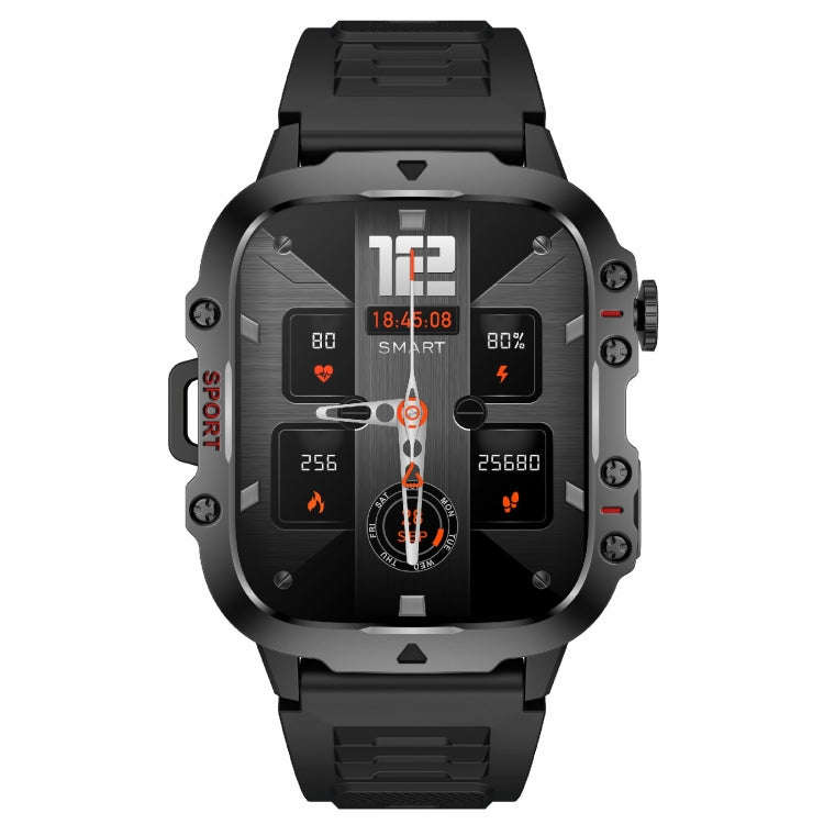 QX11 1.96 inch BT5.2 Smart Sport Watch, Support Bluetooth Call / Sleep / Blood Oxygen / Heart Rat...