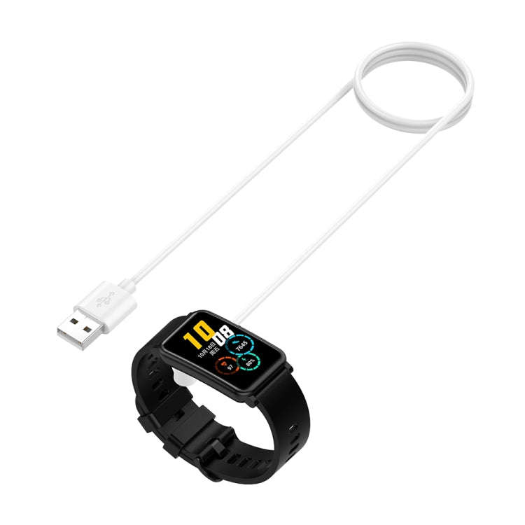 For Samsung Galaxy Fit 3 Watch Magnetic Charging Cable With Chip Protection, Length: 1m(White)