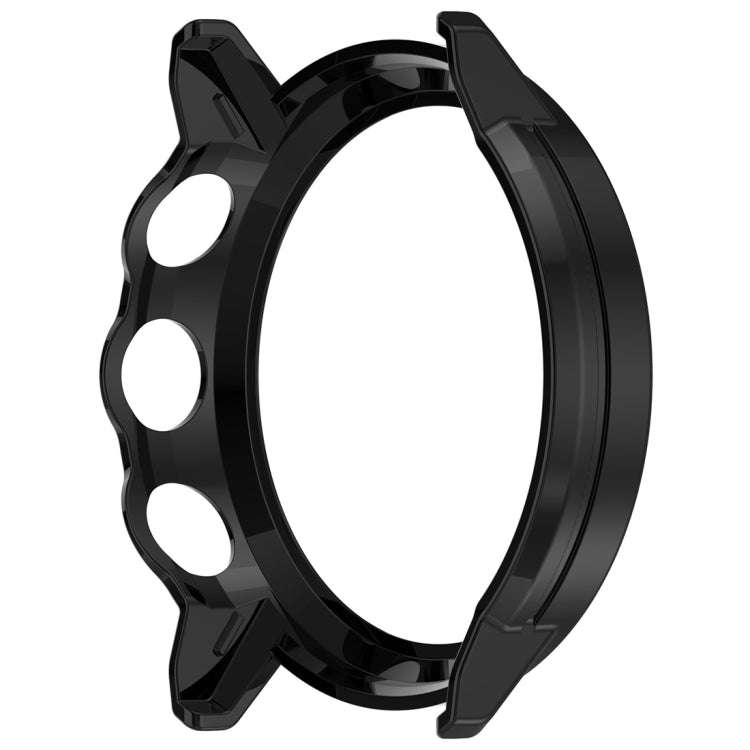 For Coros Apex 2 Half Coverage Hollow PC Watch Protective Case(Black)