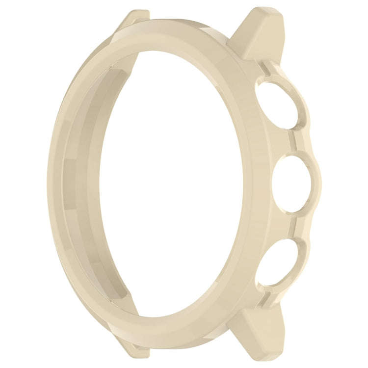 For Coros Apex 2 Half Coverage Hollow PC Watch Protective Case(Ivory White)
