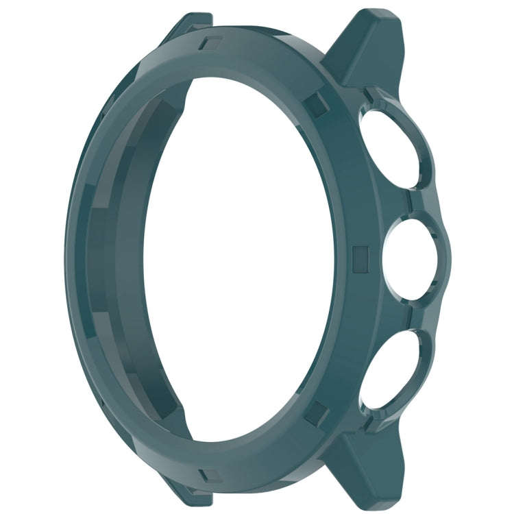 For Coros Apex 2 Pro Half Coverage Hollow PC Watch Protective Case(Pine Green)