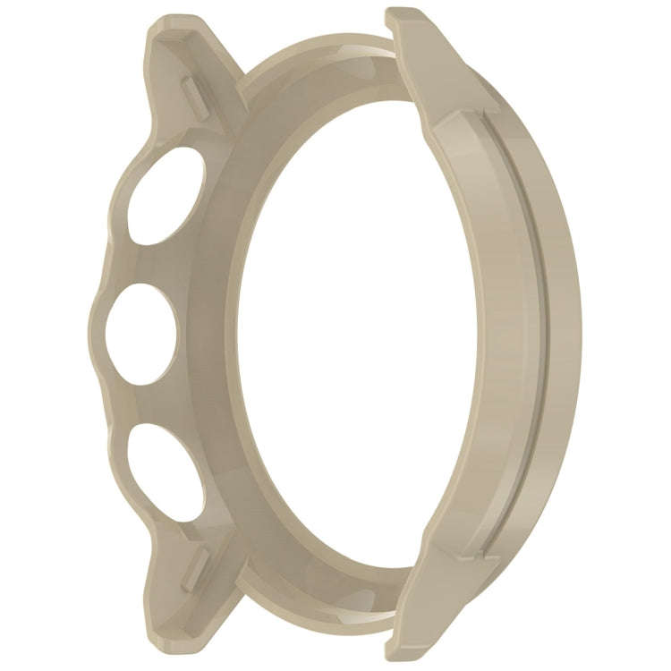 For Coros Apex 2 Pro Half Coverage Hollow PC Watch Protective Case(Ivory White)
