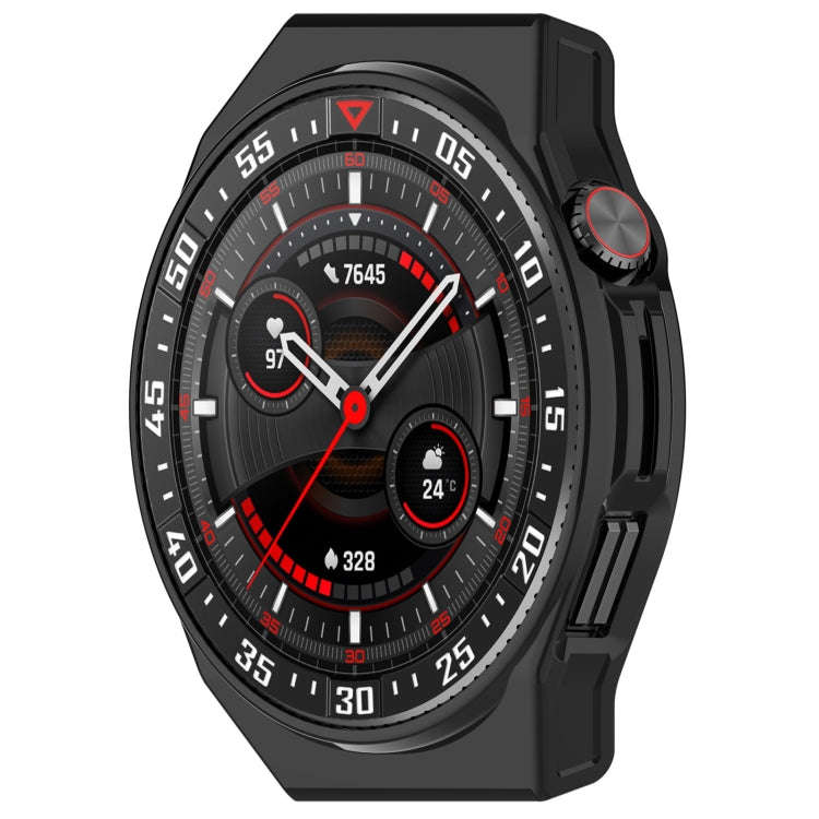 For Huawei Watch GT3 SE Half Coverage Hollowed PC Watch Protective Case(Black)