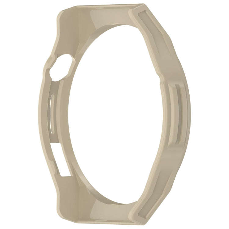 For Huawei Watch GT3 SE Half Coverage Hollowed PC Watch Protective Case(Ivory White)