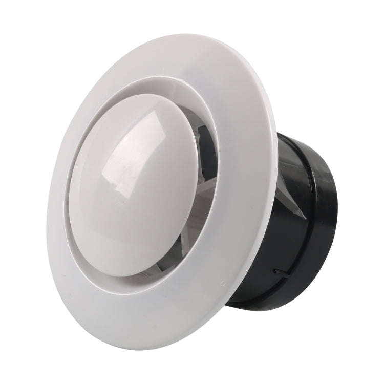 75mm Round Adjustable Air Outlet Vent(White)