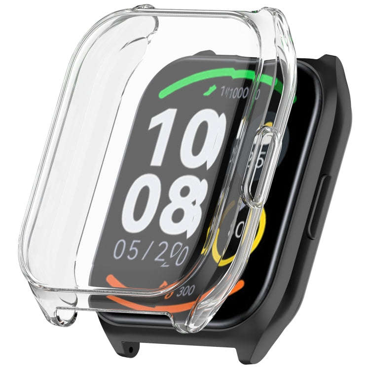 For Xiaomi HayLou Smart Watch 2 Pro Full Coverage TPU Electroplated Watch Protective Case(Transpa...