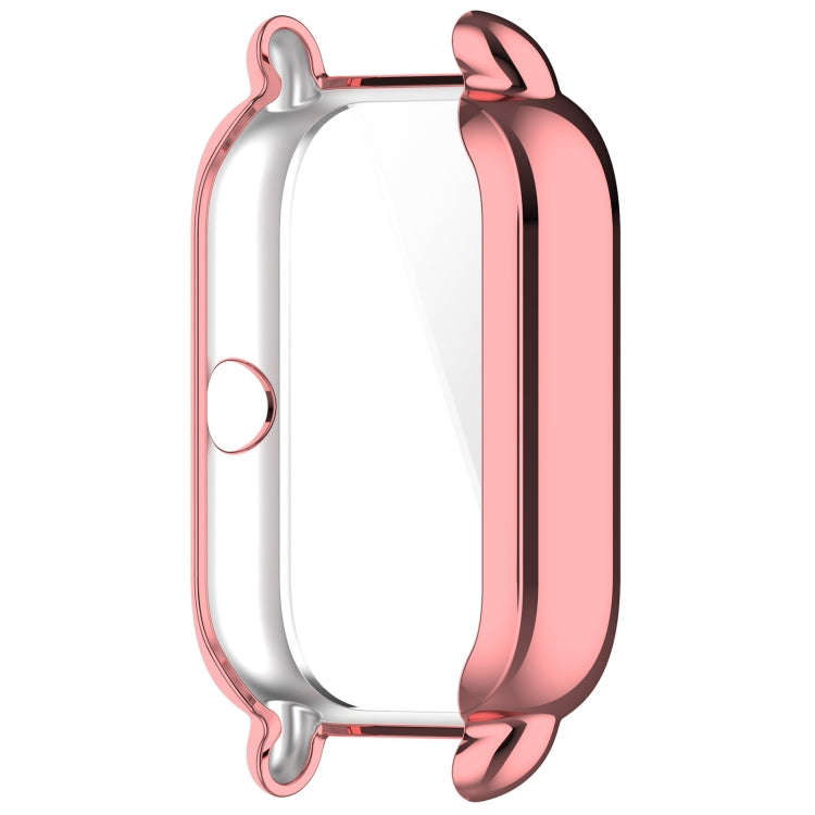 For Xiaomi HayLou RS4 Plus LS11 / LS12 Full Coverage TPU Electroplated Watch Protective Case(Pink...