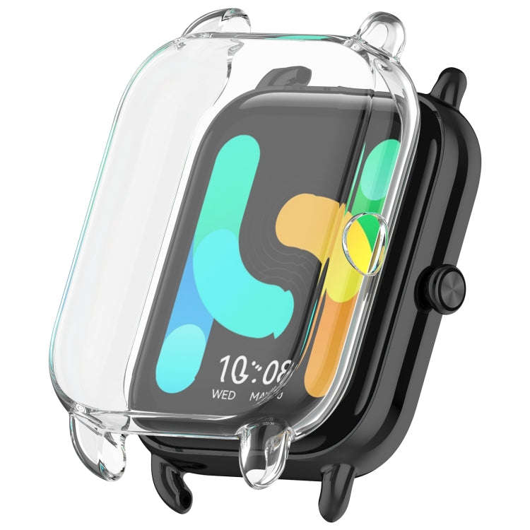 For Xiaomi HayLou RS4 Plus LS11 / LS12 Full Coverage TPU Electroplated Watch Protective Case(Tran...