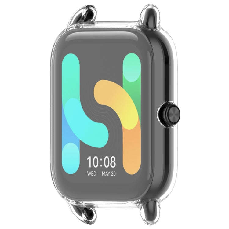 For Xiaomi HayLou RS4 Plus LS11 / LS12 Full Coverage TPU Electroplated Watch Protective Case(Tran...