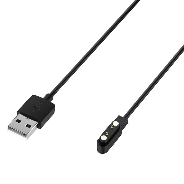 For Xiaomi HayLou Solar Plus LS16 Smart Watch Magnetic Charging Cable, Length: 60cm(Black)