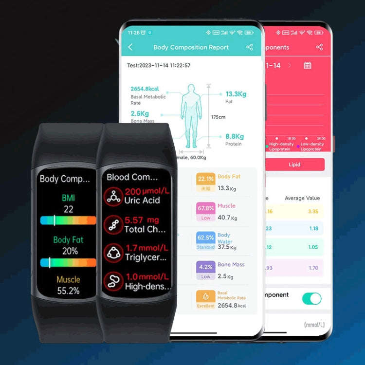 SPOVAN H8 1.47 inch TFT HD Screen Smart Bracelet Supports Bluetooth Calling/Blood Oxygen Monitori...