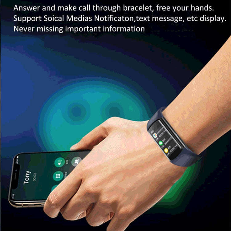 SPOVAN H8 1.47 inch TFT HD Screen Smart Bracelet Supports Bluetooth Calling/Blood Oxygen Monitori...