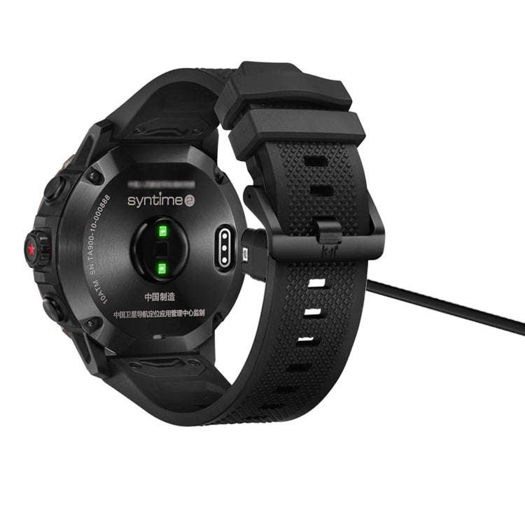 For Beidou Watch Syntime3 TA2000 Integrated Charging Cable with Data Transmission, Length: 1m(Black)
