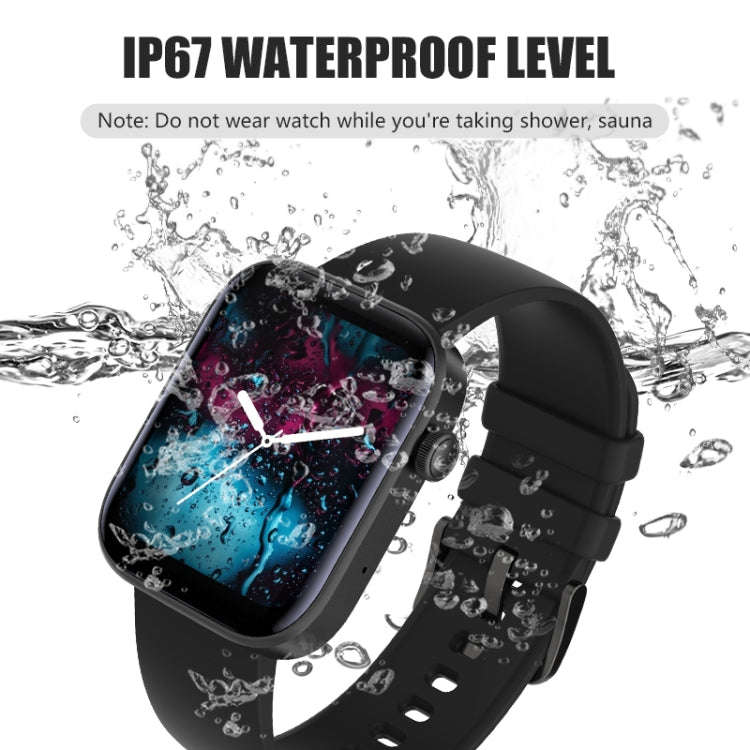 P43 1.8 inch TFT Screen Bluetooth Smart Watch, Support Heart Rate Monitoring & 100+ Sports Modes(...