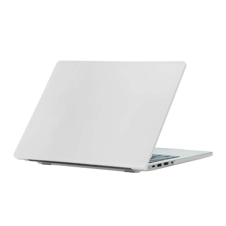 For Huawei MateBook D 14 2023 Shockproof Frosted Laptop Protective Case(Transparent)