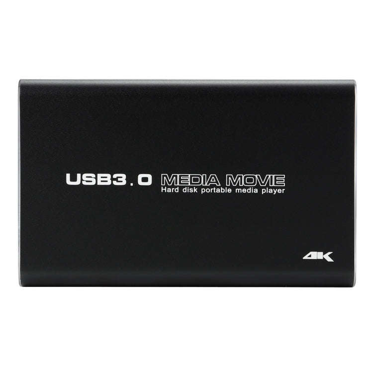 MP2506P 4K 30Hz HD Media Player, Support Auto Loop Play Videos & Photos & Music(UK Plug)