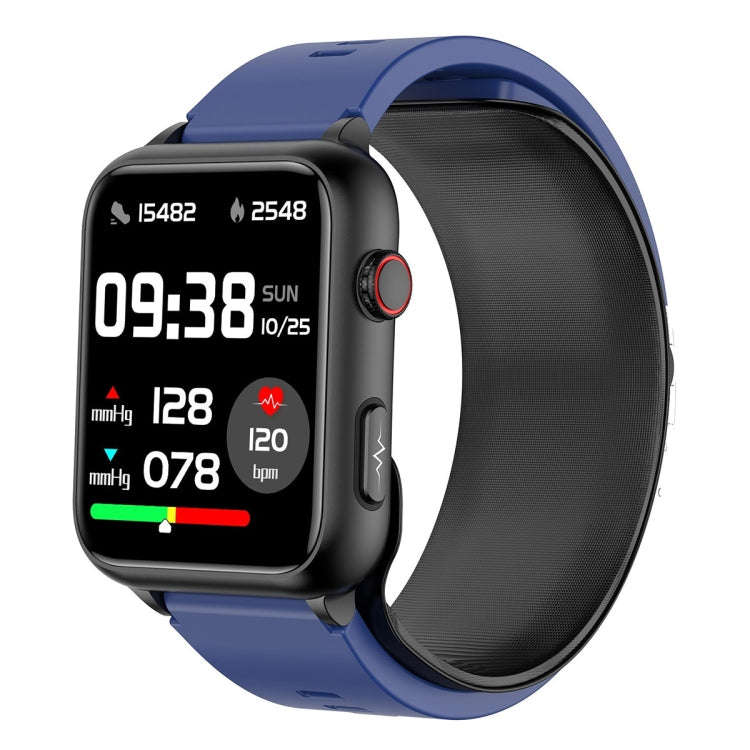 TK63 1.91 Inch Color Screen Air Pump Smart Watch, Supports Blood Pressure Monitoring / ECG(Blue)