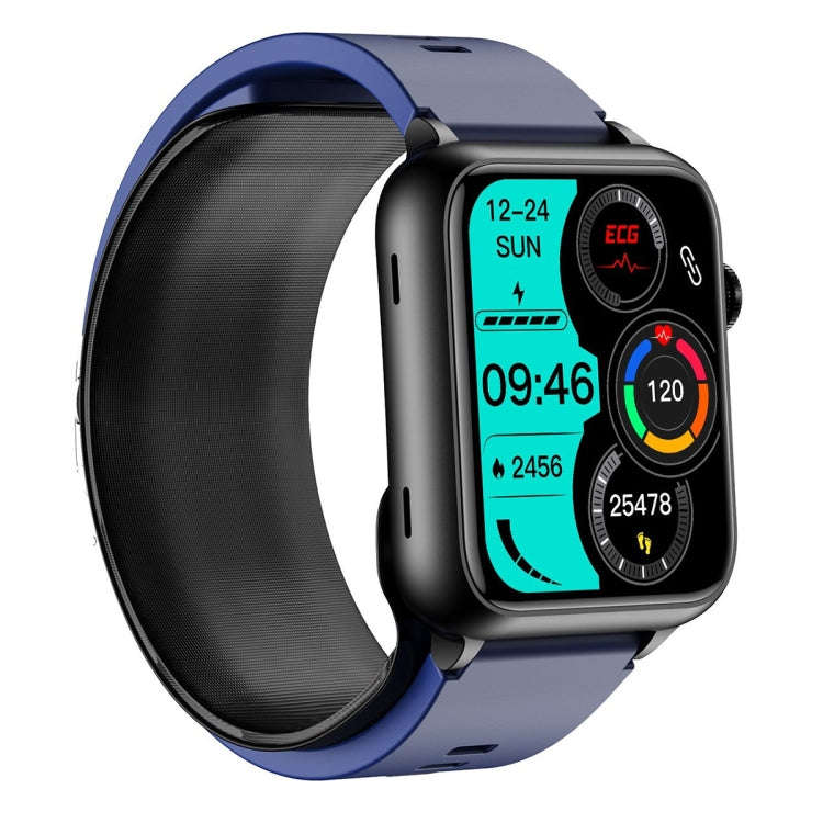 TK63 1.91 Inch Color Screen Air Pump Smart Watch, Supports Blood Pressure Monitoring / ECG(Blue)