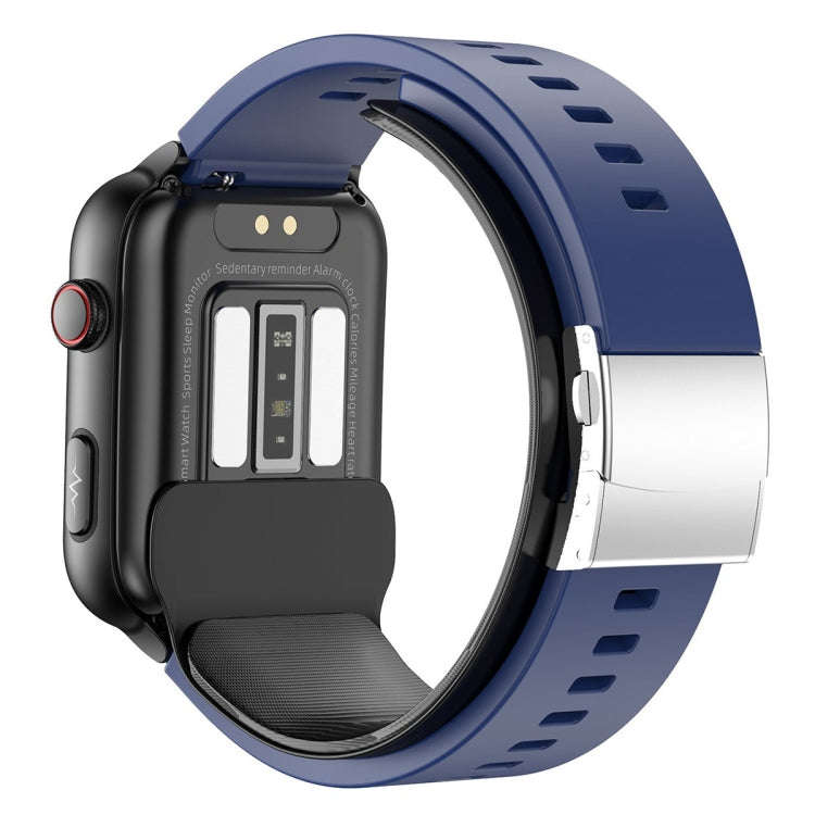 TK63 1.91 Inch Color Screen Air Pump Smart Watch, Supports Blood Pressure Monitoring / ECG(Blue)