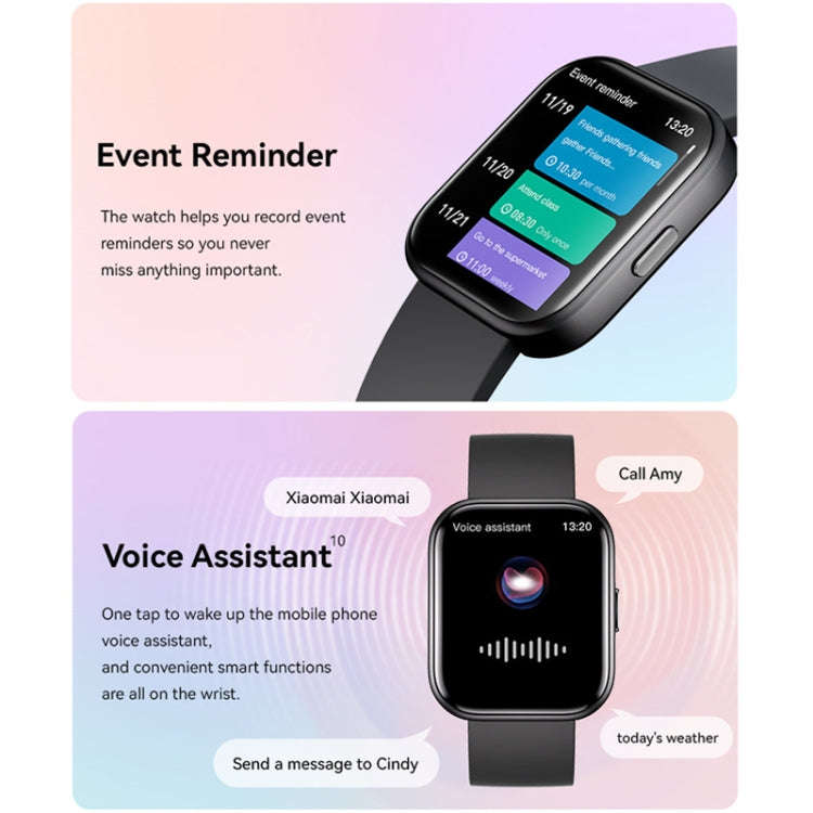 GTS6 1.69 inch Runmefit  Pressure MET BT Call Smart Watch, Heart Rate / Blood Pressure / Body Tem...