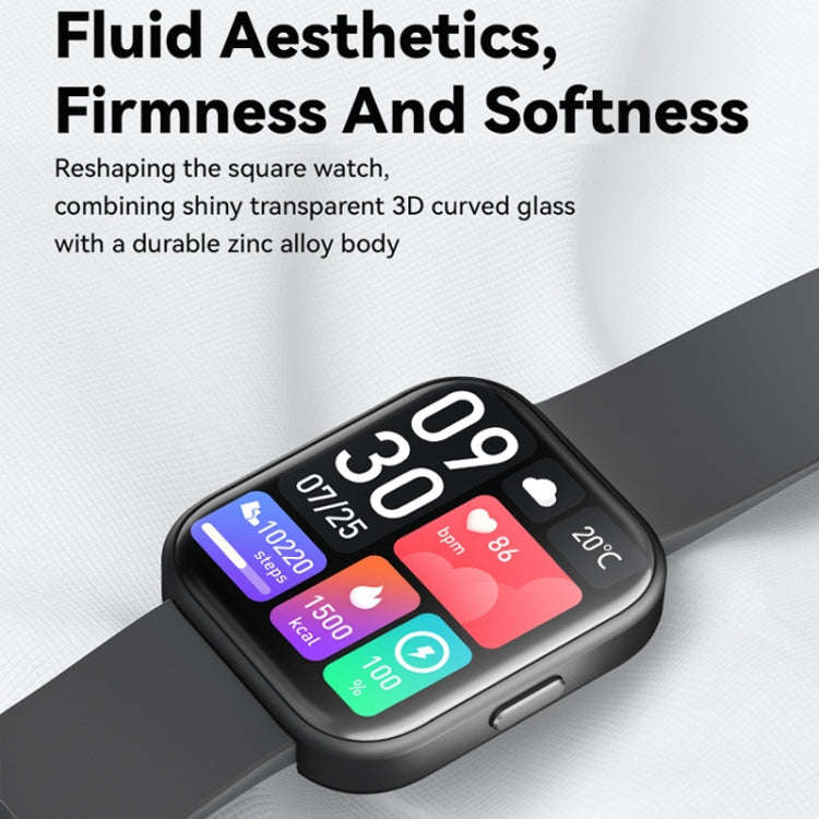 GTS6 1.69 inch Runmefit  Pressure MET BT Call Smart Watch, Heart Rate / Blood Pressure / Body Tem...