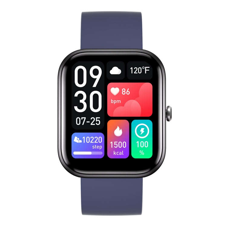 GTS5 2.0 inch Fitness Health Smart Watch, BT Call / Heart Rate / Blood Pressure / MET / Blood Glu...