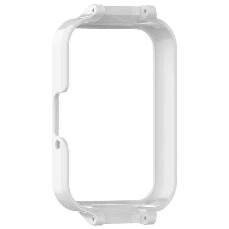 For Samsung Galaxy Fit 3 12mm Half Coverage Hollowed PC Watch Protective Case(White)