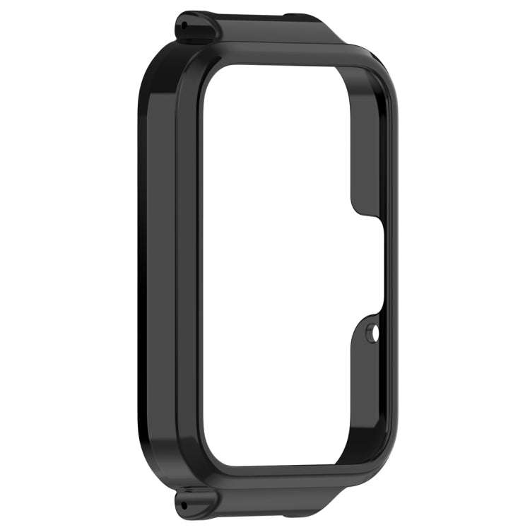 For Samsung Galaxy Fit 3 12mm Half Coverage Hollowed PC Watch Protective Case(Black)