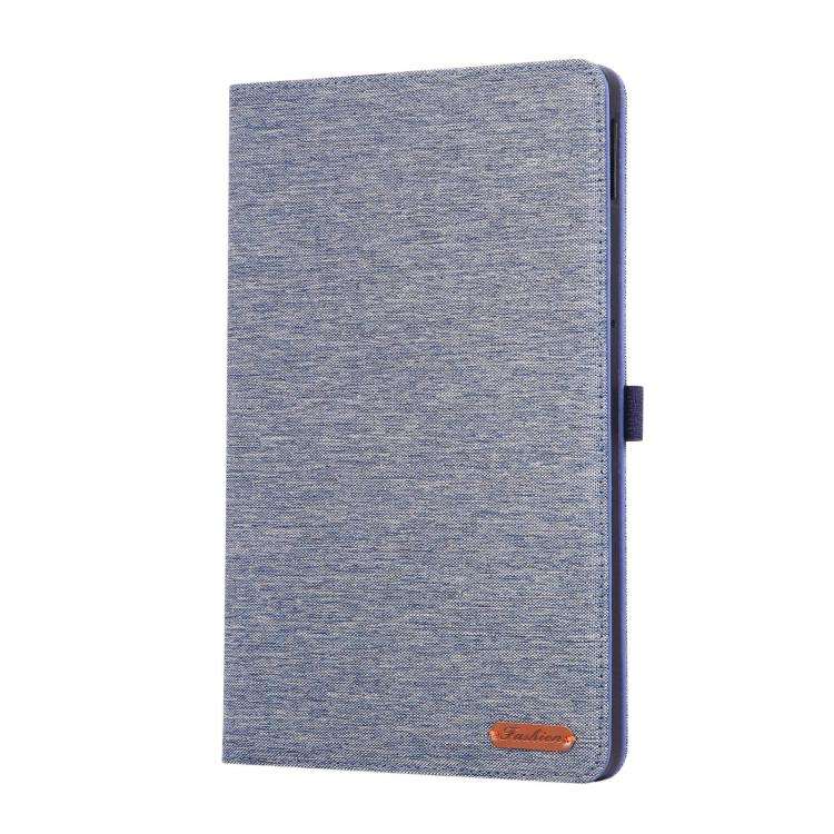For OPPO Pad SE 11 2025 Fabric Texture Horizontal Flip Leather Tablet Case(Blue)