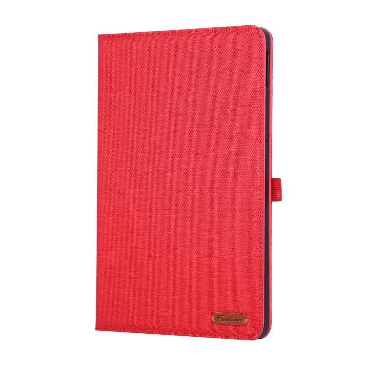 For OPPO Pad SE 11 2025 Fabric Texture Horizontal Flip Leather Tablet Case(Red)