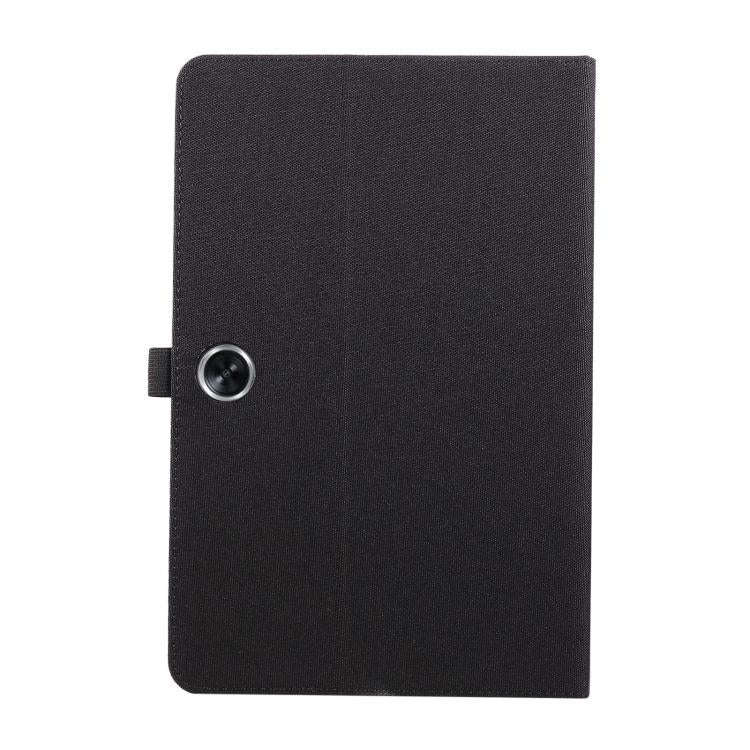 For OPPO Pad SE 11 2025 Fabric Texture Horizontal Flip Leather Tablet Case(Black)